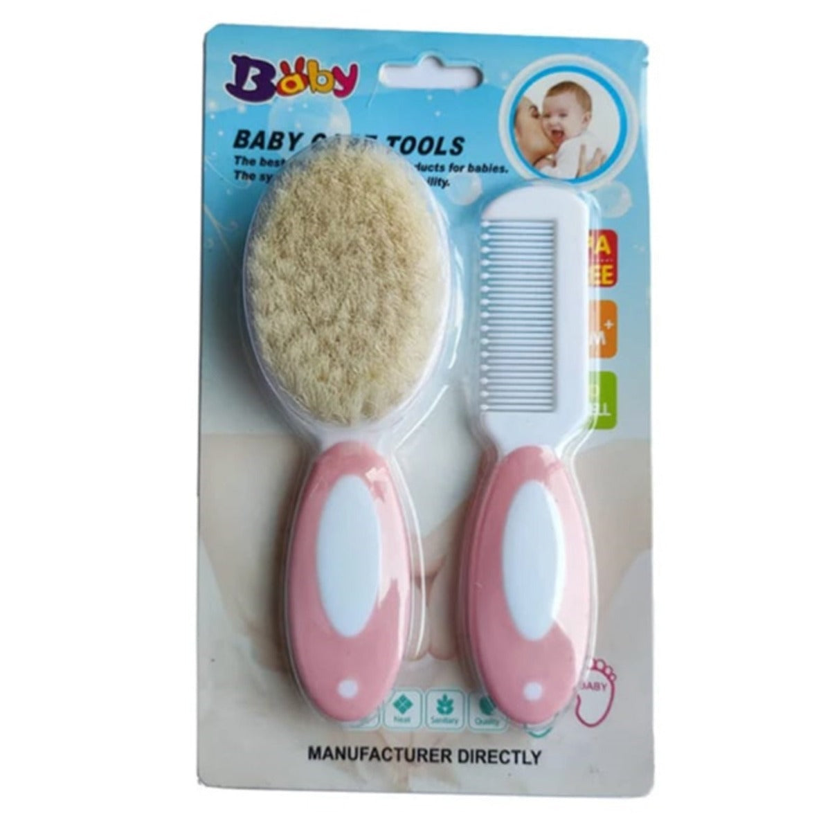 BABY BRUSH & COMB SET