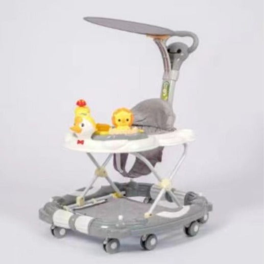 2-in-1 Baby Walker with Handle