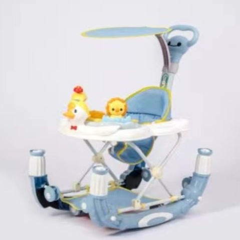 2-in-1 Baby Walker with Handle